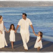 Family on the Beach